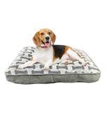 Ethical Pet Spot Sleep Zone Luxe Bone Print Pillow