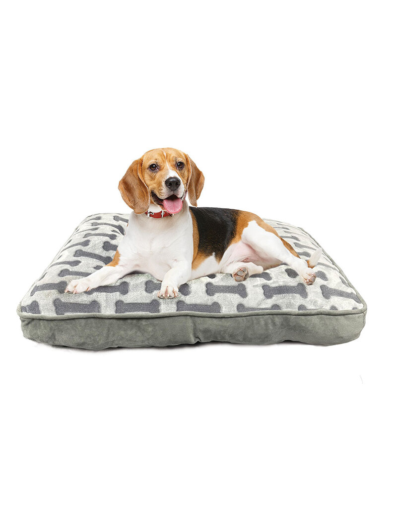 Ethical Pet Spot Sleep Zone Luxe Bone Print Pillow