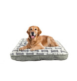 Ethical Pet Spot Sleep Zone Luxe Bone Print Pillow