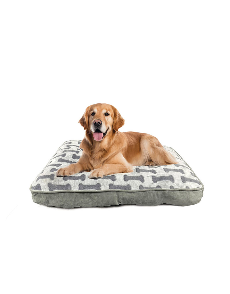 Ethical Pet Spot Sleep Zone Luxe Bone Print Pillow