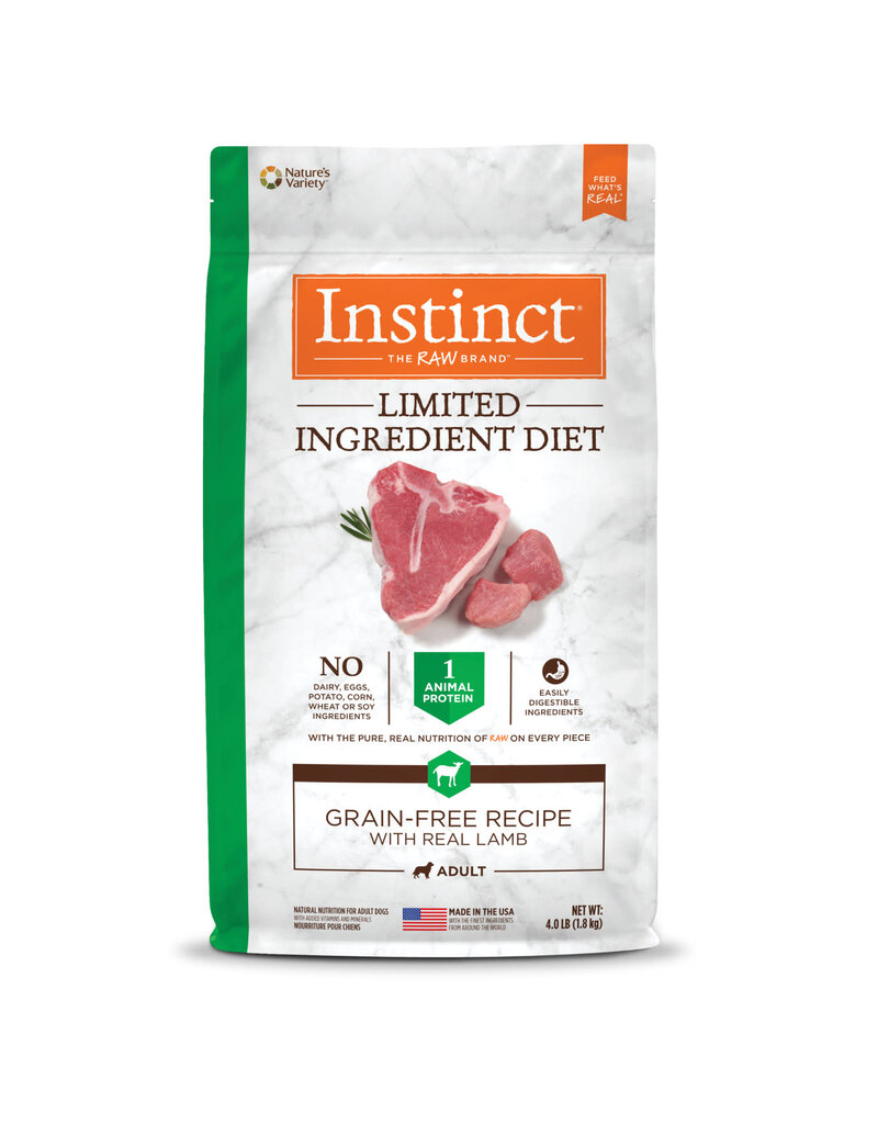 Natures Variety Nature's Variety Instinct LID Lamb dog 4 lb