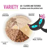 Tiki Pet Tiki Cat Silver Mousse & Shreds Chicken, Duck, & Duck Liver 2.4 Oz Can