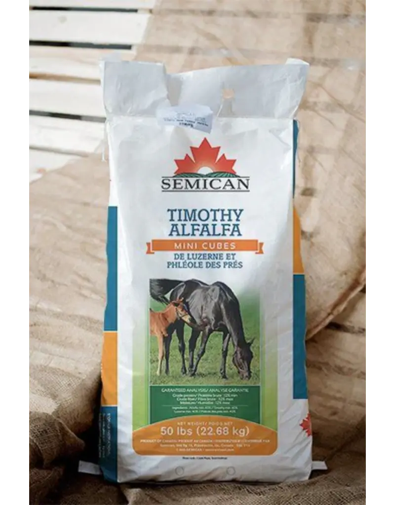 Semican Semican Timothy Alfalfa Hay Cubes 50#