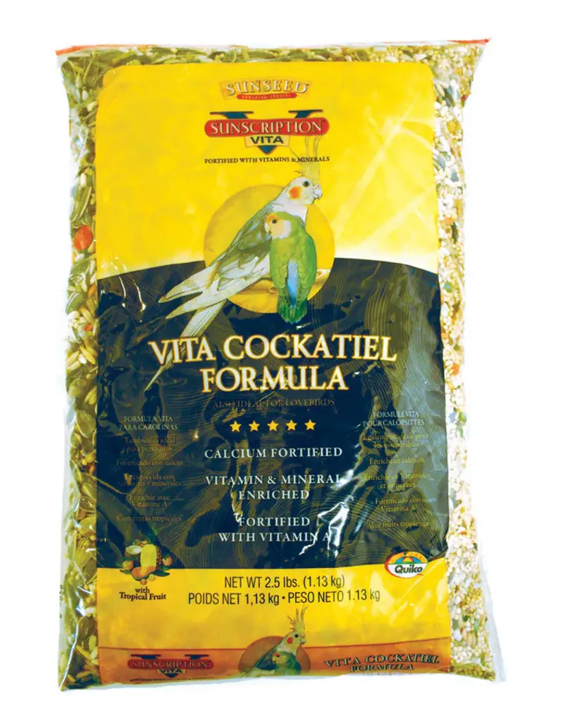 Sun Seed Sunseed Cockatiel/Lovebird Diet 2.5#