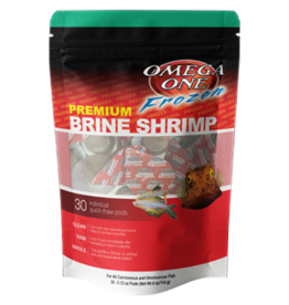 Spectrum Omega One Frozen Pod Pouch Brine Shrimp 30 ct 4 oz 