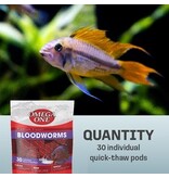 Spectrum Omega One Frozen Pod Pouch Bloodworm 30 ct 4 oz