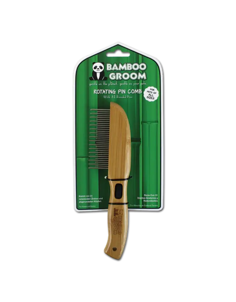 Bamboo Bamboo Rotating 31 Pin Comb