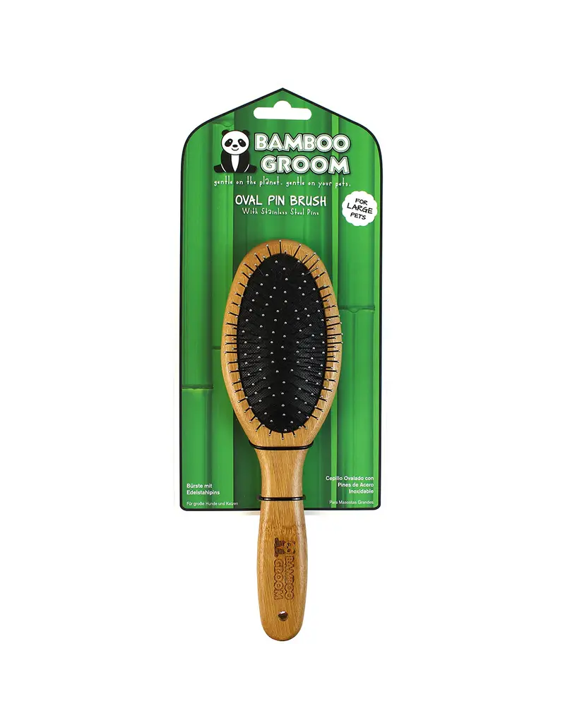 Bamboo Bamboo Oval Pin Brush