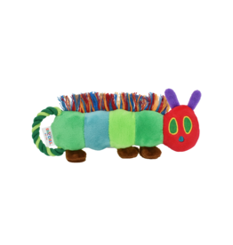 Multipet Inc Multipet Very Hungry Caterpillar Tug Dog Toy Green 9 In