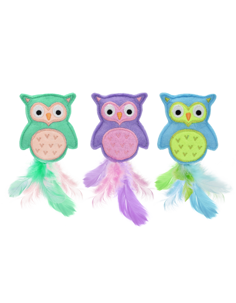 Multipet Inc Multipet Owl Cat Toy
