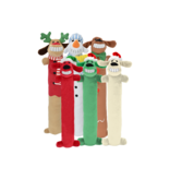 Multipet Inc Multipet Loofa Holiday Asst Dog Toy