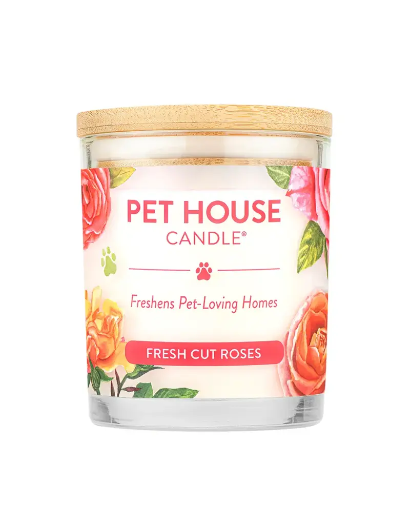 Pet House by One Fur All Pets Pet House Candle Spring Scents 9 Oz