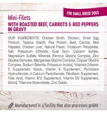Wellness Wellness Petite Entrees Mini-Filets with Roasted Beef, Carrots & Red Peppers 3oz