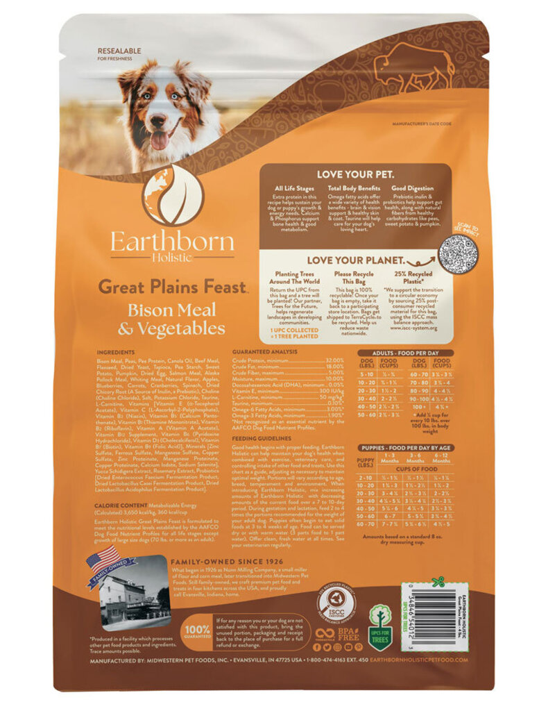 Earthborn Holistic Earthborn Great Plains Feast GF