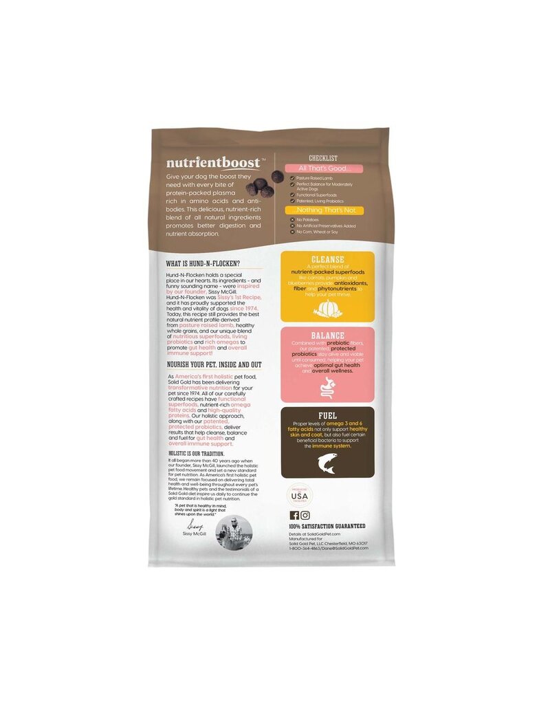Solid Gold Solid Gold Hund N Flocken Nutrient Boost Dog Food