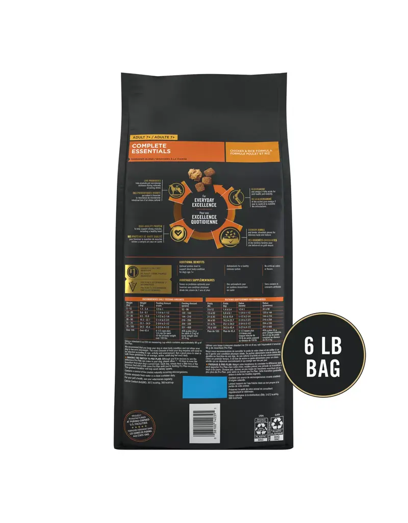 ProPlan Pro Plan Complete Essentials Senior Chicken & Rice  6lb