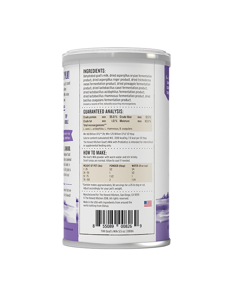 Honest Kitchen HK Daily Boosters Instant Goat's Milk Dog/Cat