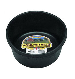 Miller Manufacturing Little Giant Rubber Feed Pan 2 Quart