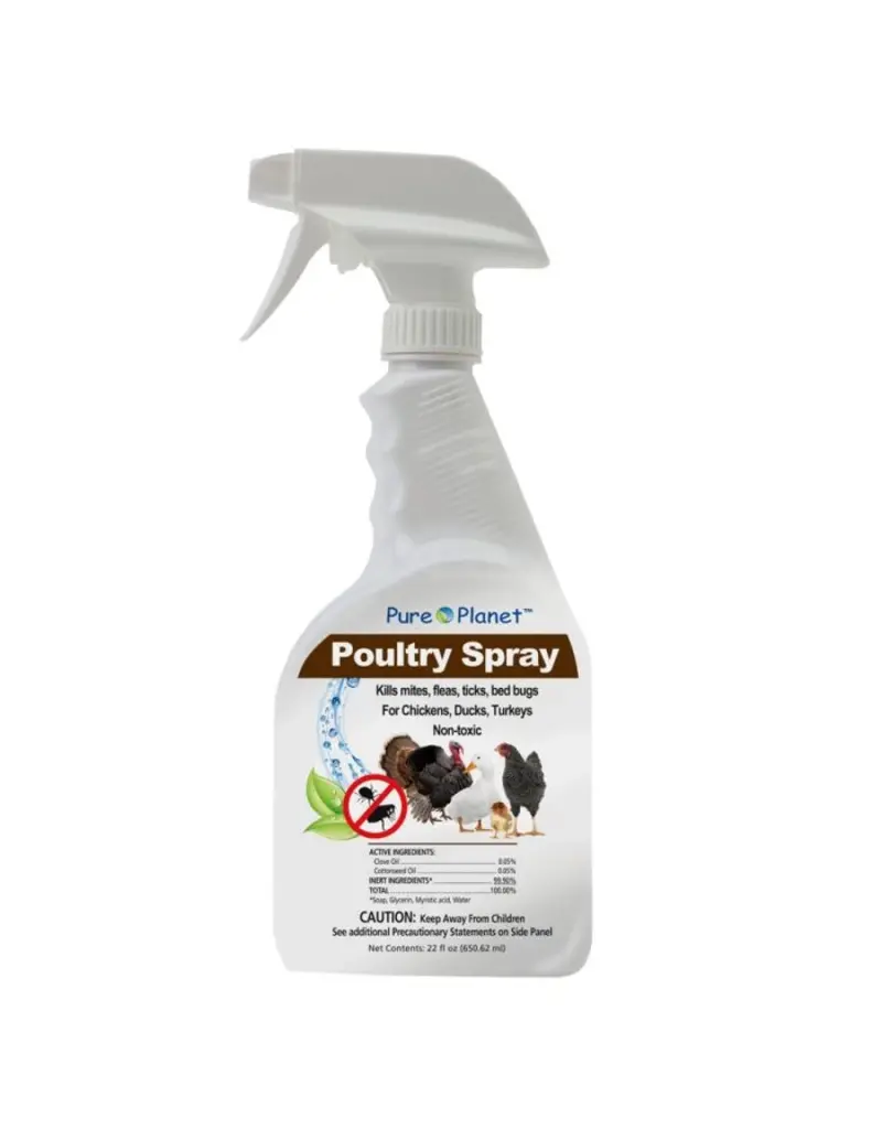Durvet Pure Planet Poultry Spray 22 Oz