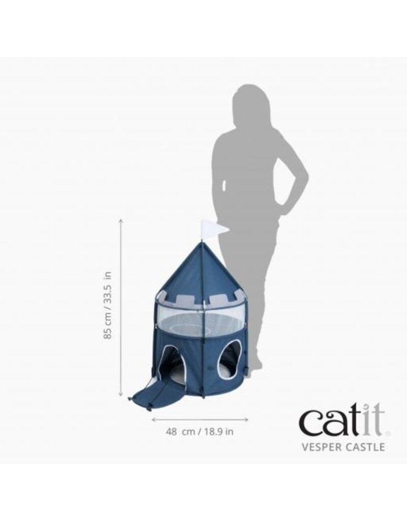 Catit Catit Vesper Castle Blue