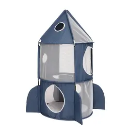 Catit Catit Vesper Rocket Ship, Blue