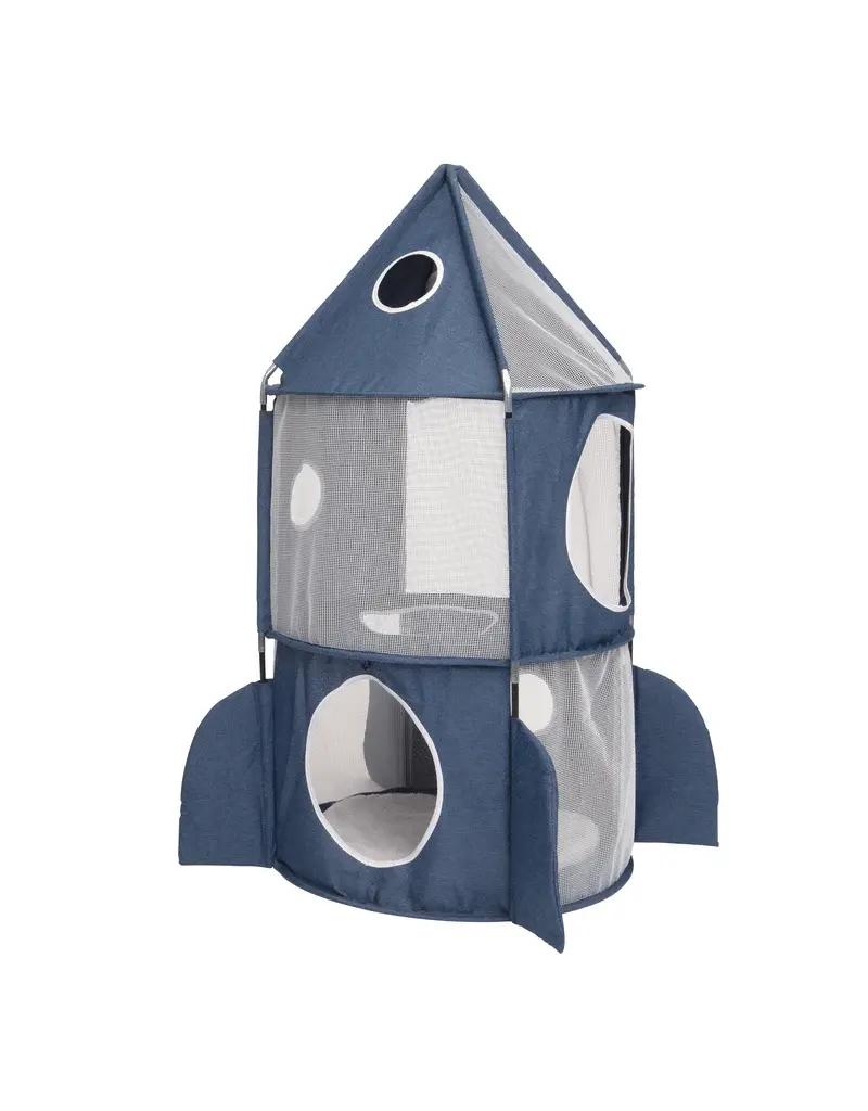 Catit Catit Vesper Rocket Ship, Blue