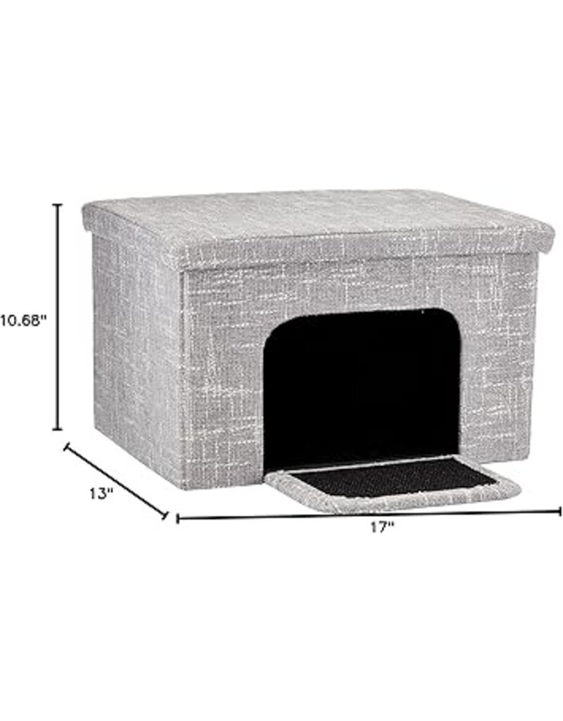 MidWest MidWest Curious Cat Cube Cottage Silver