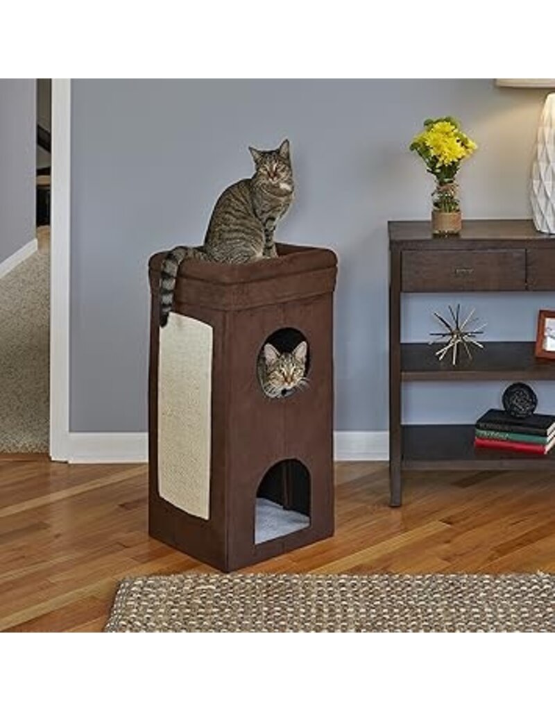 MidWest MidWest Cat Condo Brown 14.6X14.75X30 I