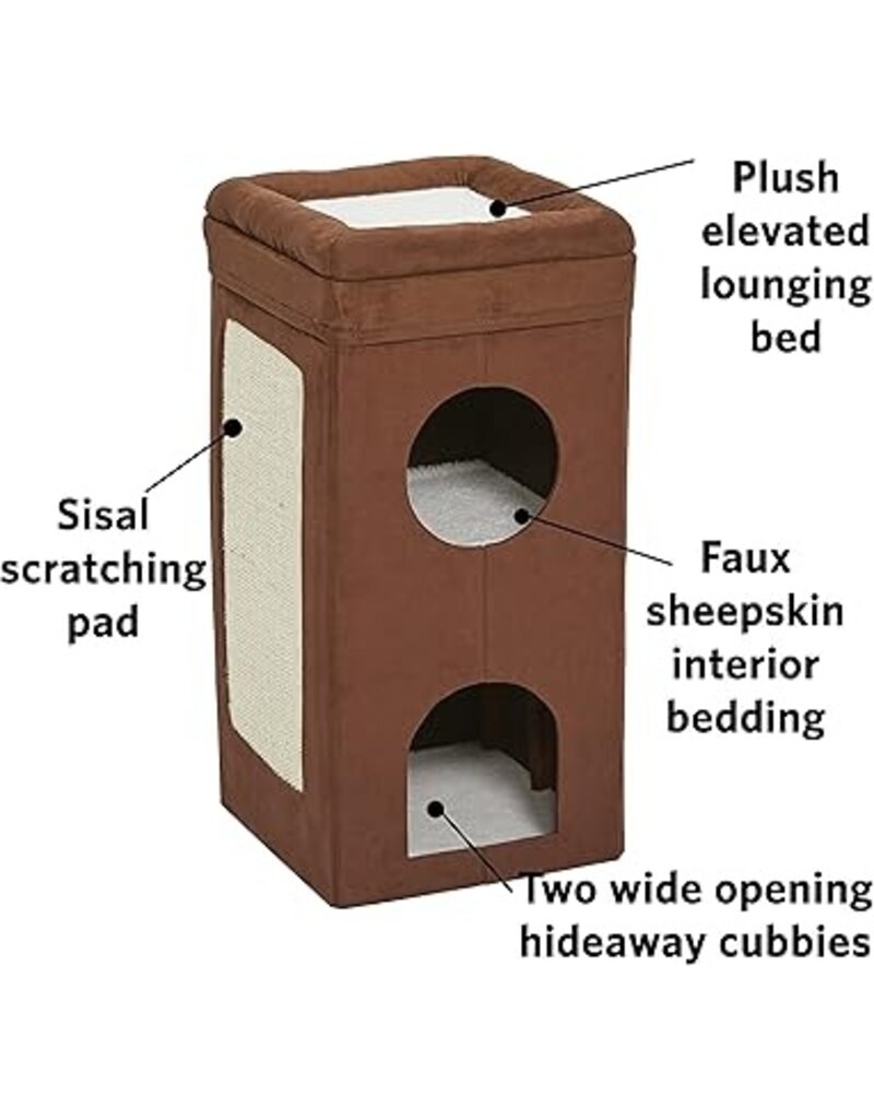 MidWest MidWest Cat Condo Brown 14.6X14.75X30 I