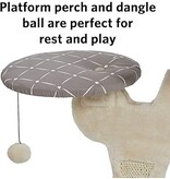 MidWest Midwest Cat Furniture Gray/Tan 24 x 18 x 30 in