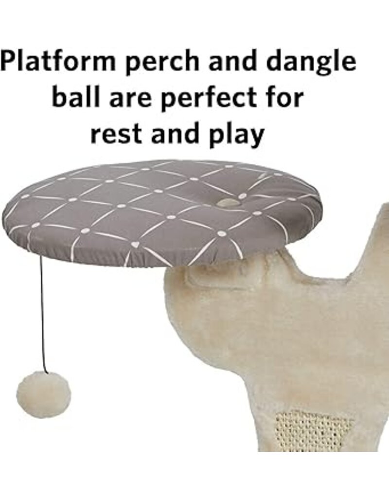 MidWest Midwest Cat Furniture Gray/Tan 24 x 18 x 30 in