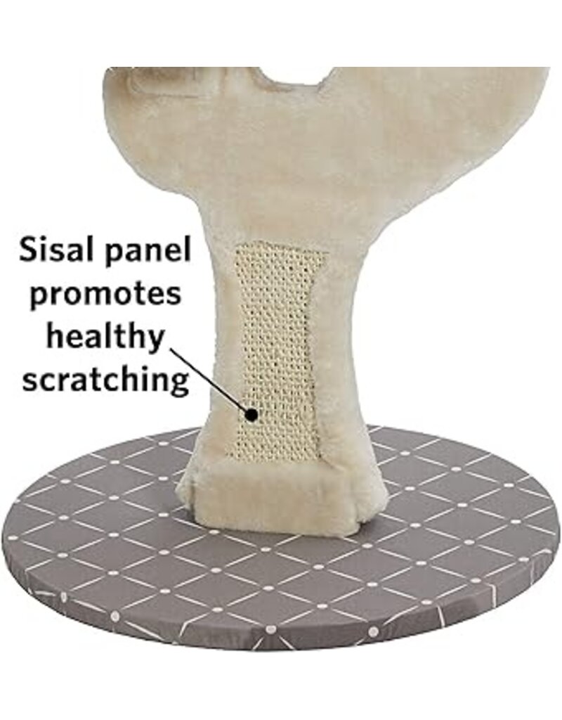 MidWest Midwest Cat Furniture Gray/Tan 24 x 18 x 30 in