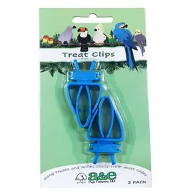 A&E Cage Company A&E Natural Cuttlebone/Treat Clip 3x5 2Pk