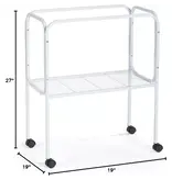 Prevue Pet Prevue Pet Bird Cage Stand White 26X14X31.5IN