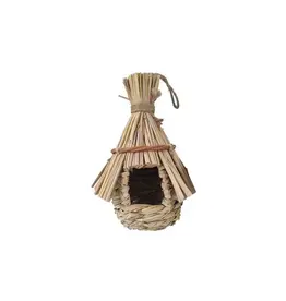 A&E Cage Company A&E Tiki Hut Nest for Finch 7.87x7.87x9 In