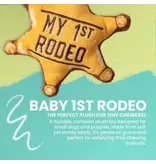 Snugarooz Snugarooz Baby First Rodeo Dog Toy 6 In