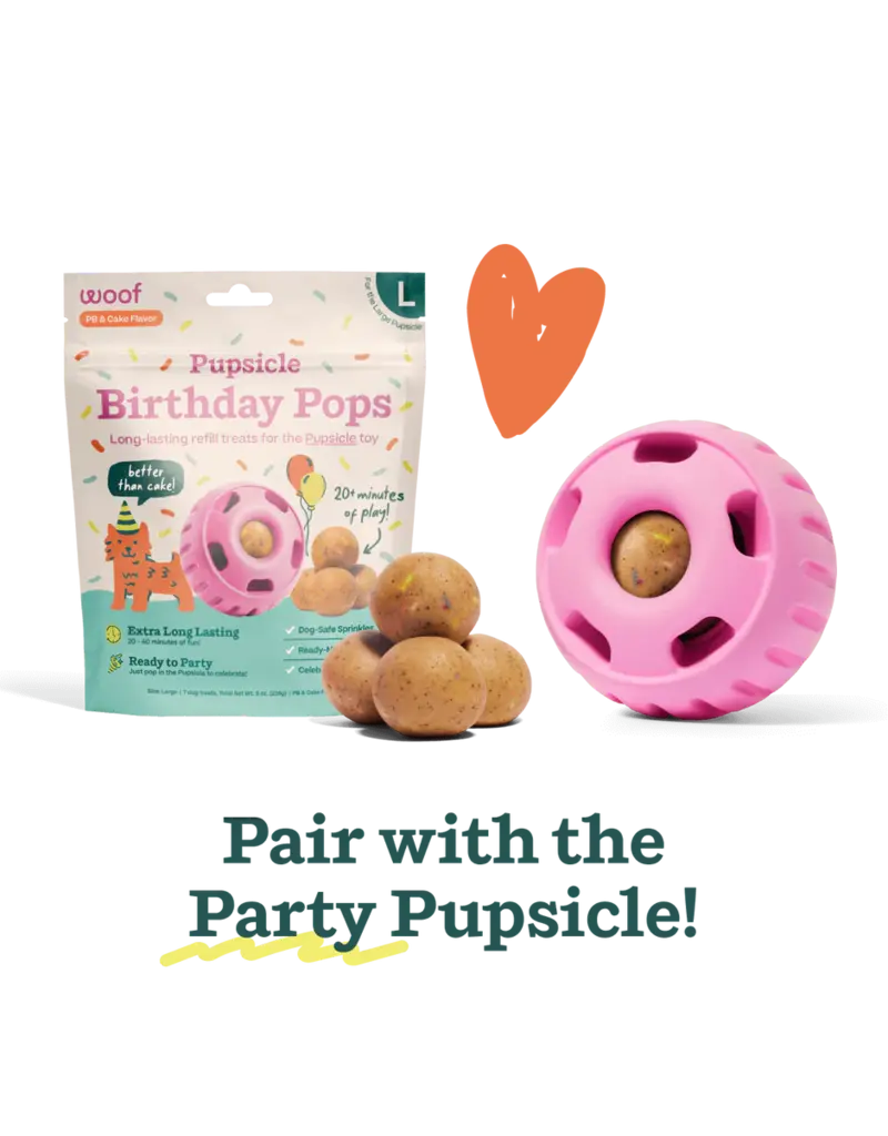 Woof Woof! Birthday Pops LG 8oz