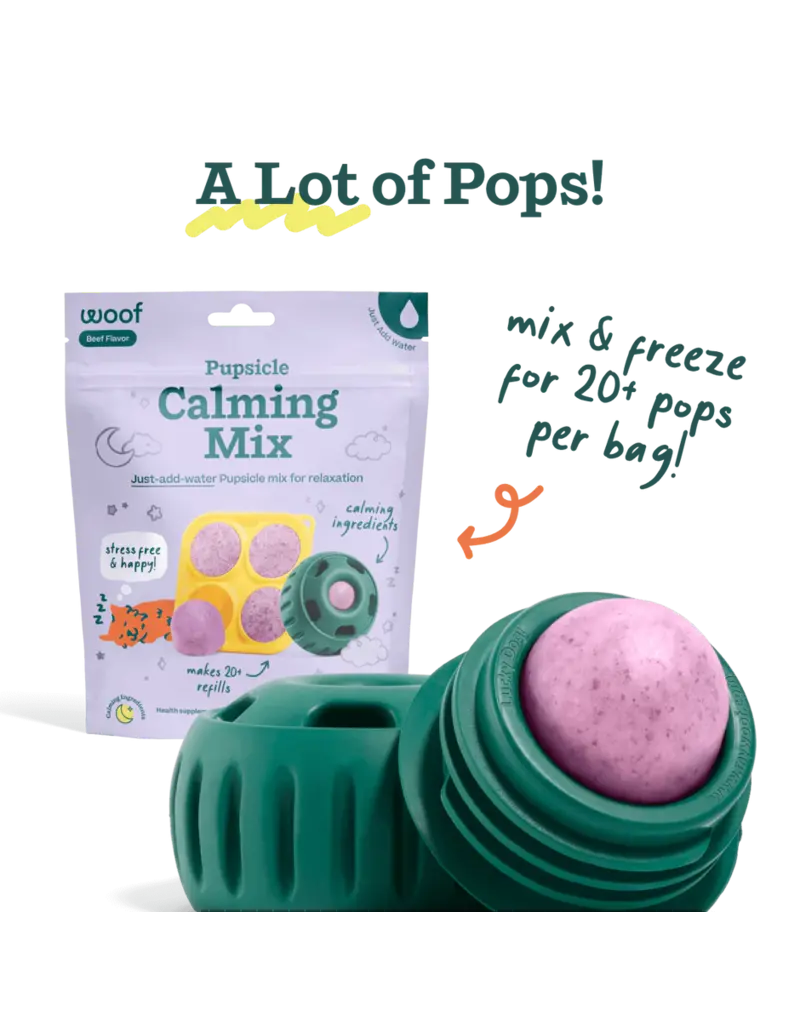 Woof Woof! Dog Pupsicle Calming Mix  Beef 5.5 Oz