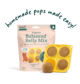 Woof Woof! Dog Pupsicle Balanced Belly Mix 5.5 Oz