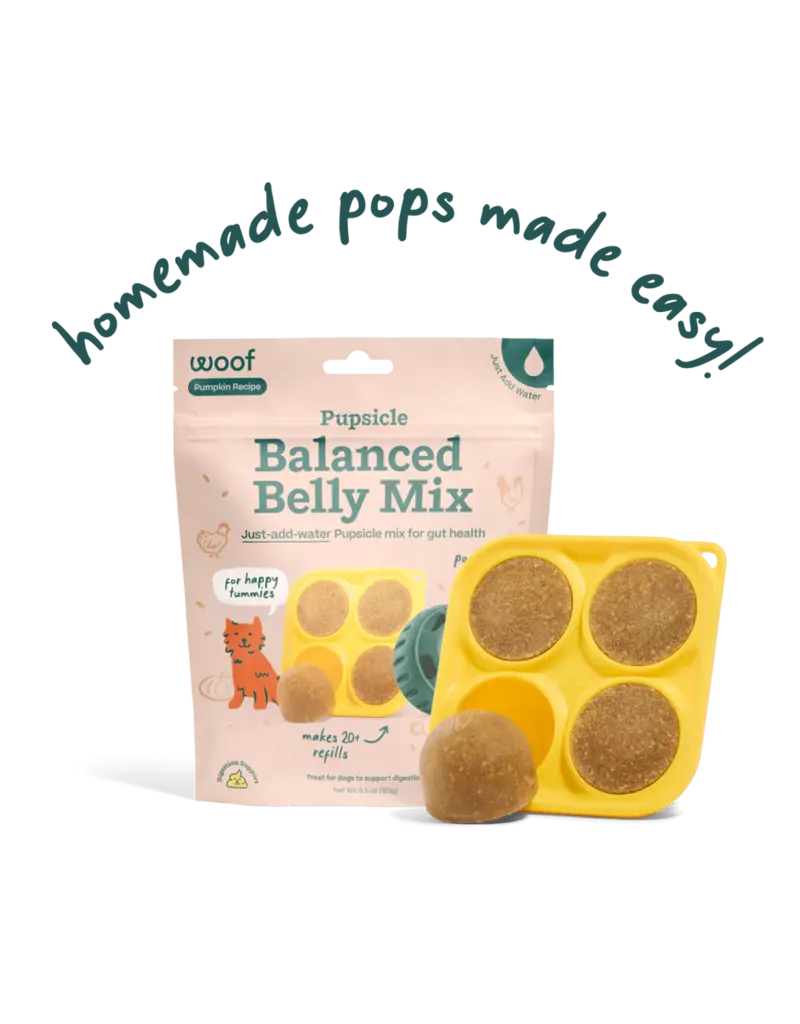 Woof Woof! Dog Pupsicle Balanced Belly Mix 5.5 Oz