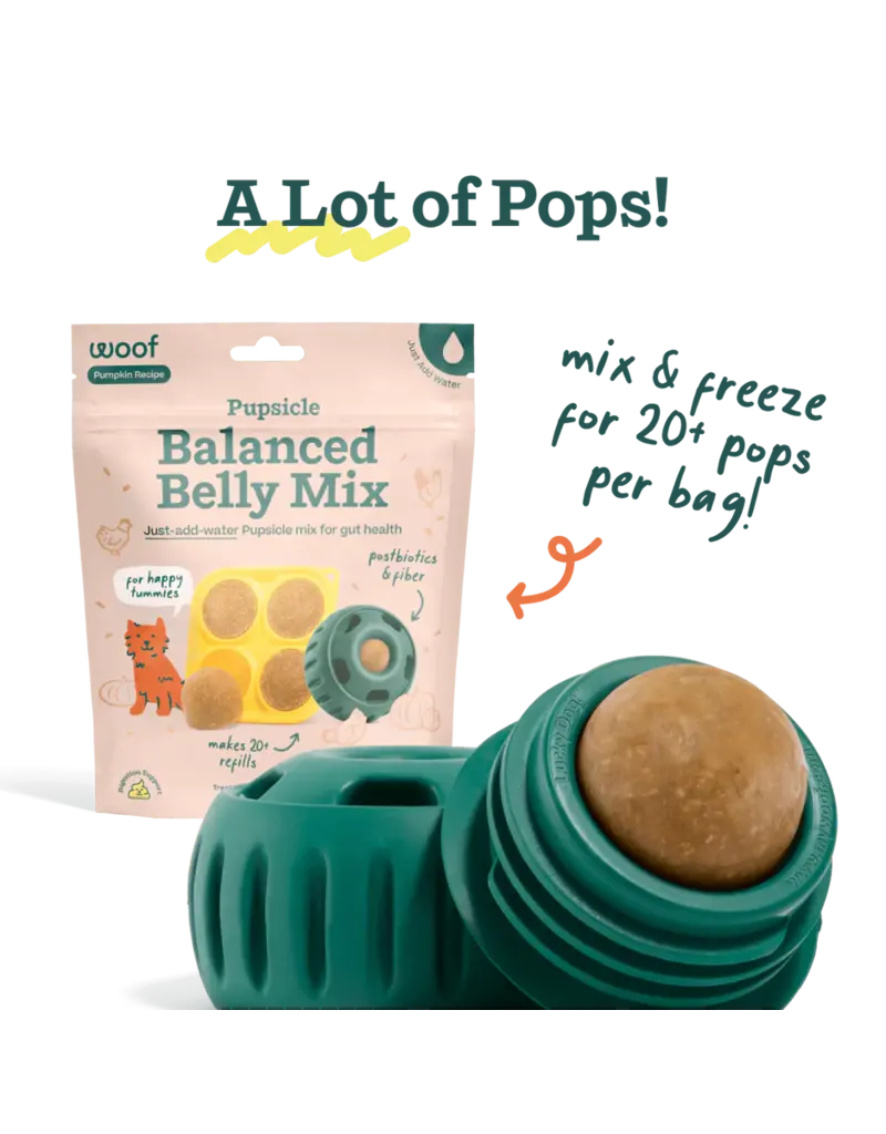 Woof Woof! Dog Pupsicle Balanced Belly Mix 5.5 Oz