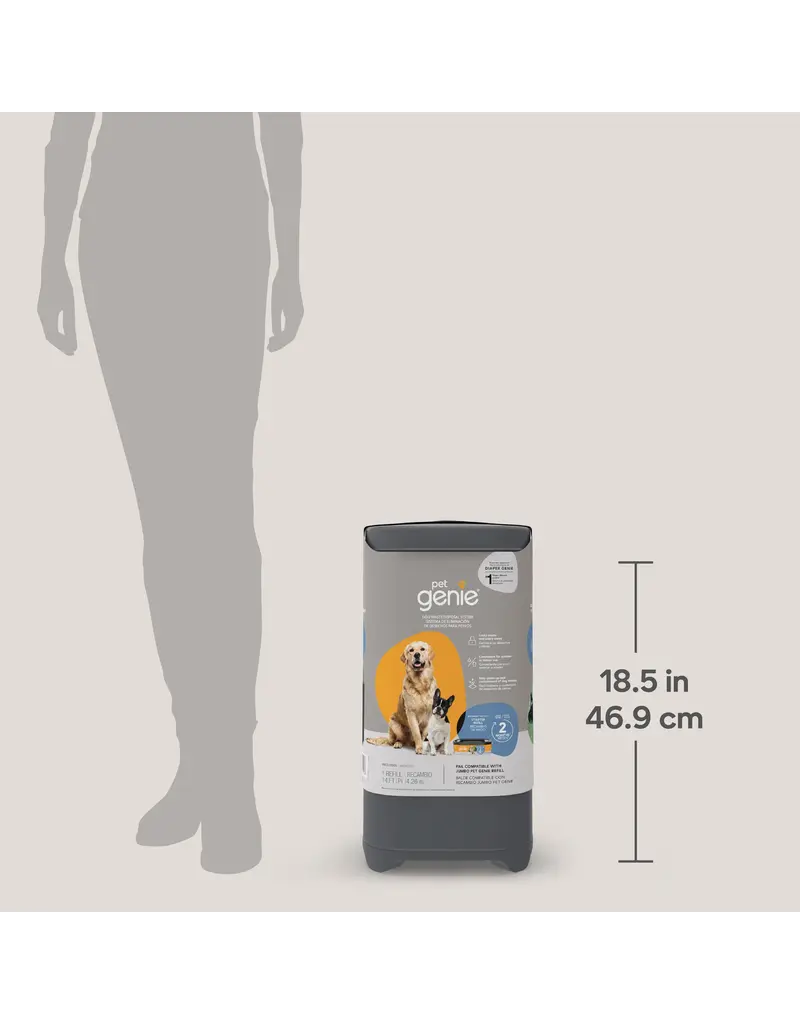 Litter Genie Pet Genie Pail System Gray