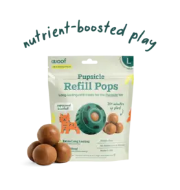 Woof Woof! Pupsicle Chicken Peanut Butter Pops