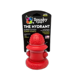 Spunky Pup Spunky Pup Hydrant Rubber Chew  Dog Toy Lg