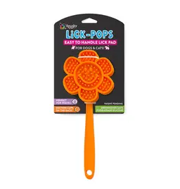 Spunky Pup Spunkypup Lick Pops Lick Pad Spatula Smile Flower