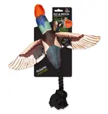 Spunky Pup Launch Plush Tug Dog Toy Duck