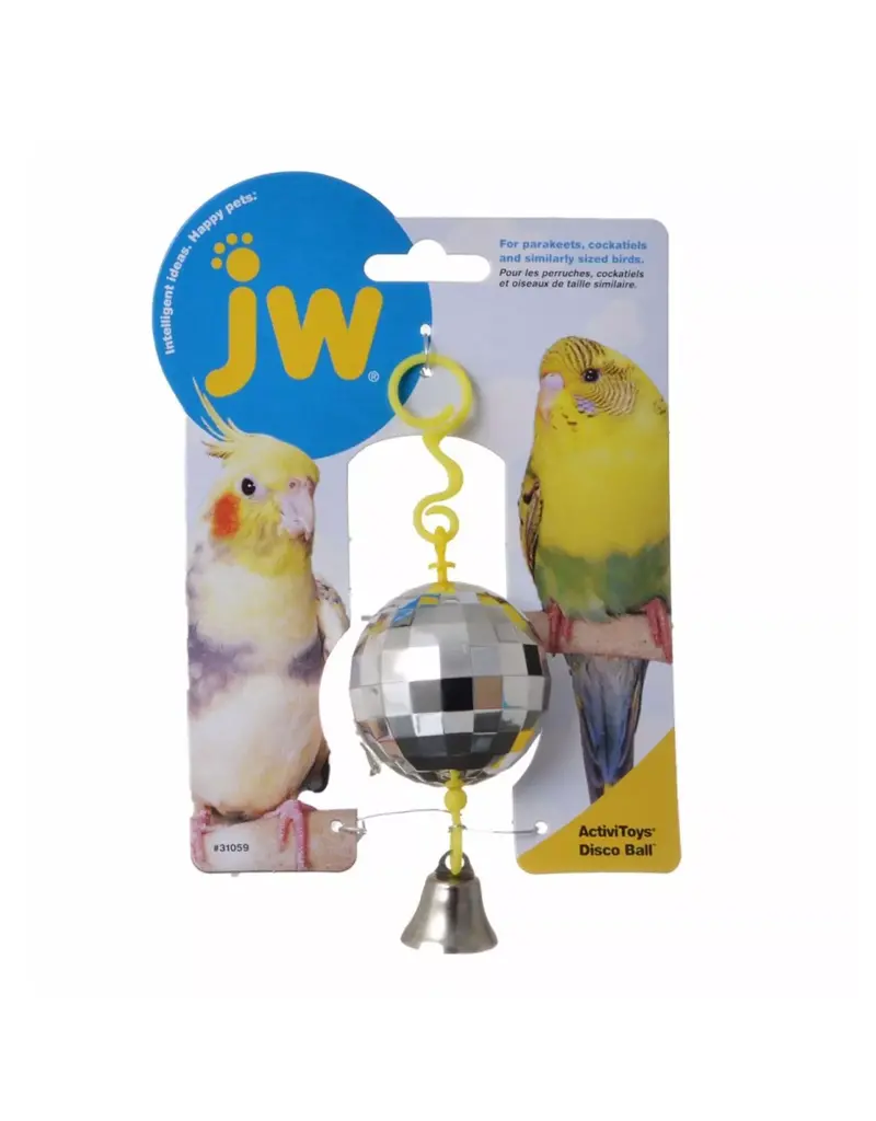 JW JW Activitoys Disco Ball Bird Toy