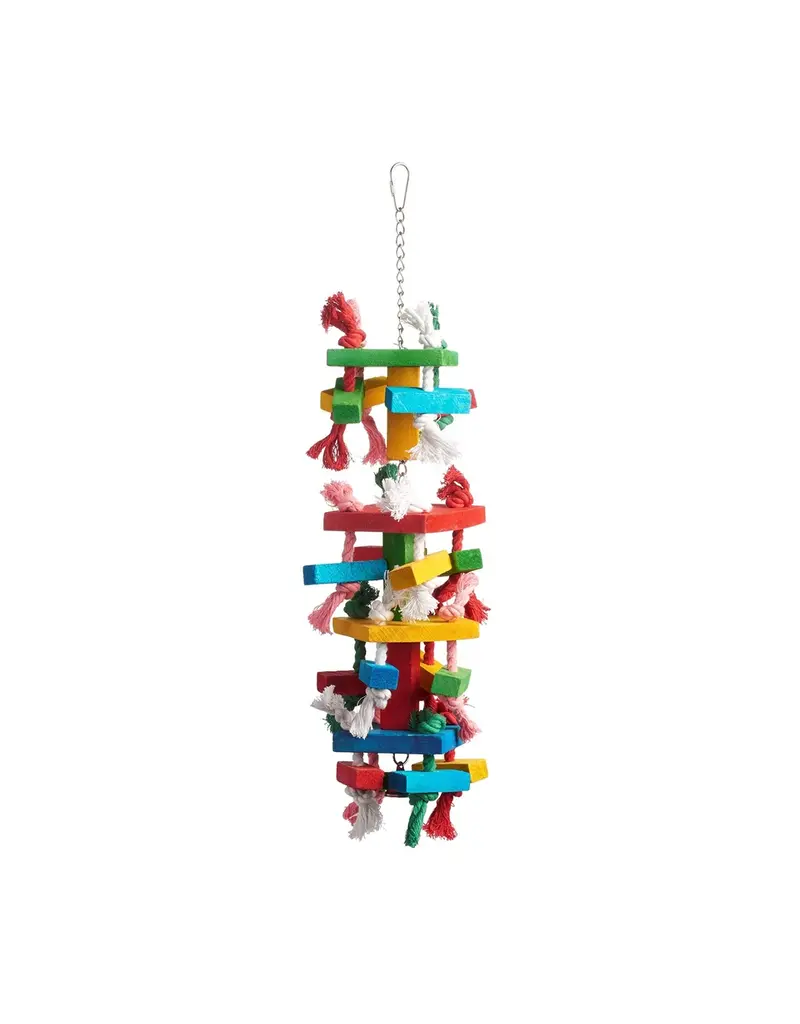 Prevue Pet Prevue Pet Tower Bird Toy 6X6X21