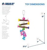 Prevue Pet Tropical Teasers Shells and Sticks Bird Toy