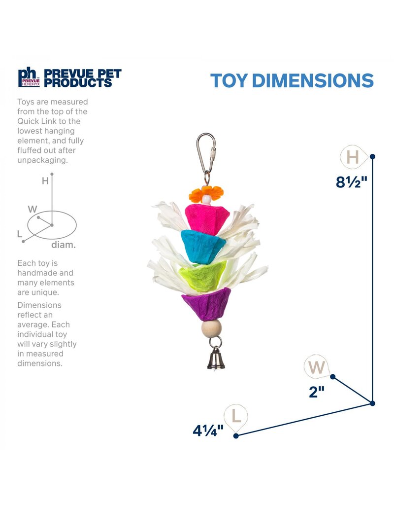 Prevue Pet Prevue Pet Playfuls Raincatcher Bird Toy
